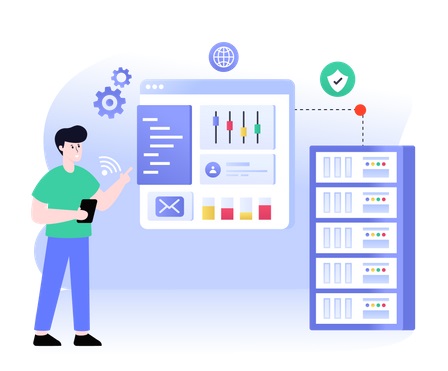 Admin panel for managing the digital menu